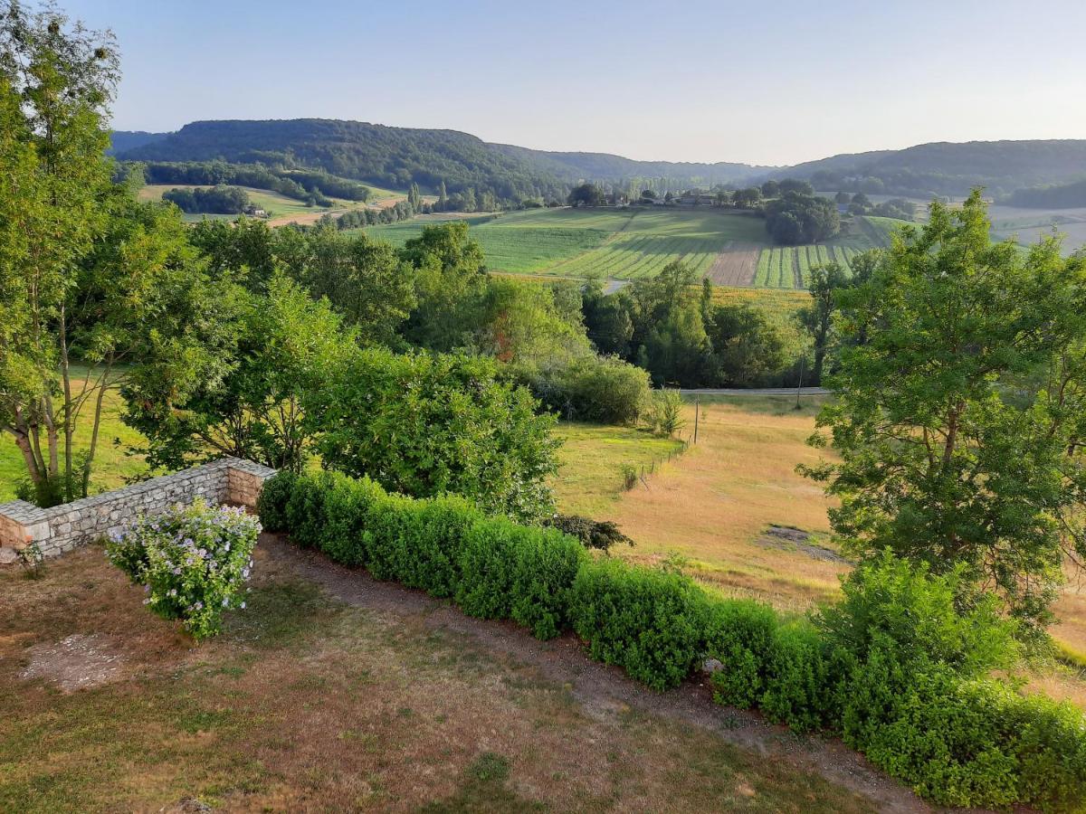Manoir Le Moulinal47 - Vue Panoramique Otel Courbiac Dış mekan fotoğraf