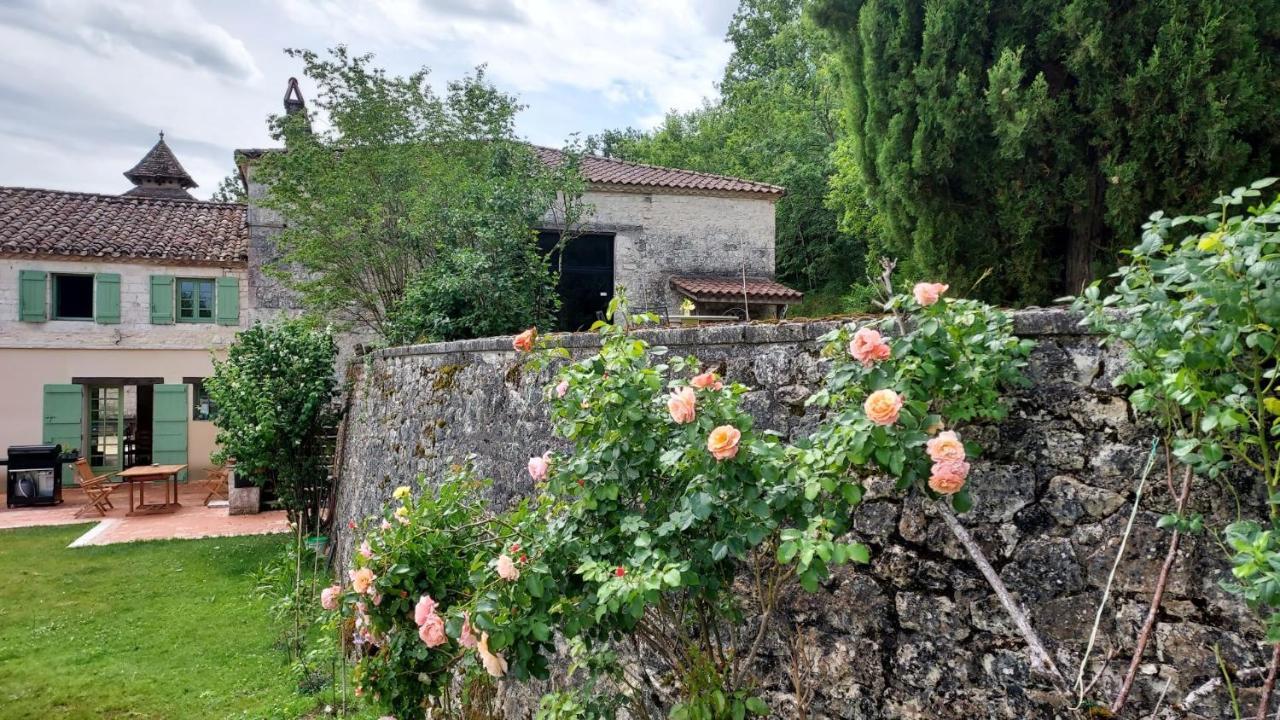 Manoir Le Moulinal47 - Vue Panoramique Otel Courbiac Dış mekan fotoğraf