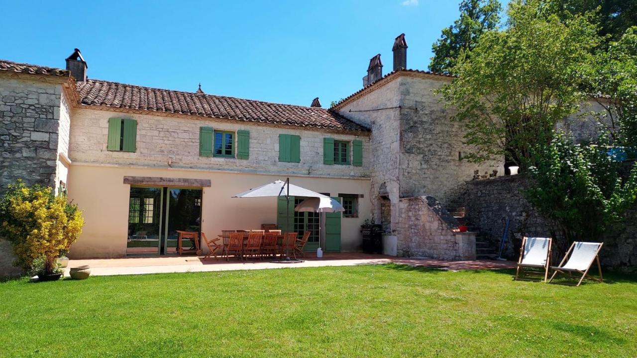Manoir Le Moulinal47 - Vue Panoramique Otel Courbiac Dış mekan fotoğraf