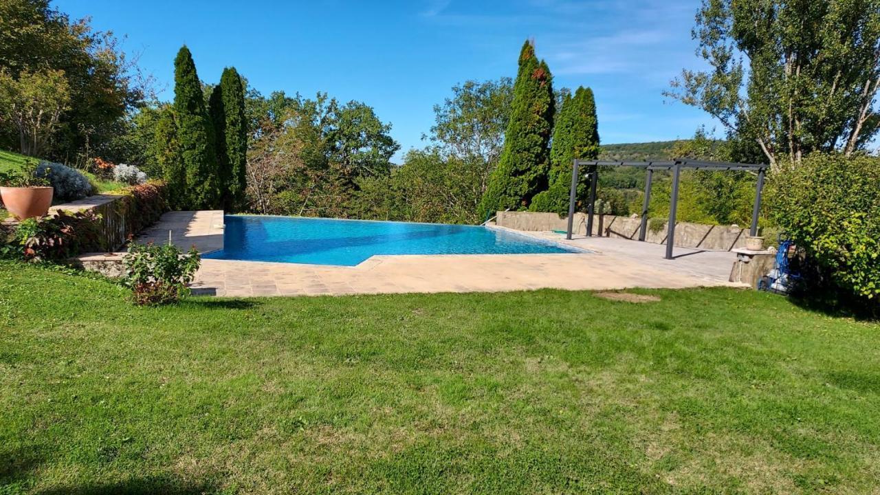 Manoir Le Moulinal47 - Vue Panoramique Otel Courbiac Dış mekan fotoğraf