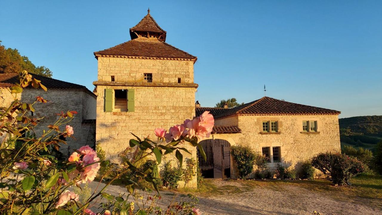Manoir Le Moulinal47 - Vue Panoramique Otel Courbiac Dış mekan fotoğraf