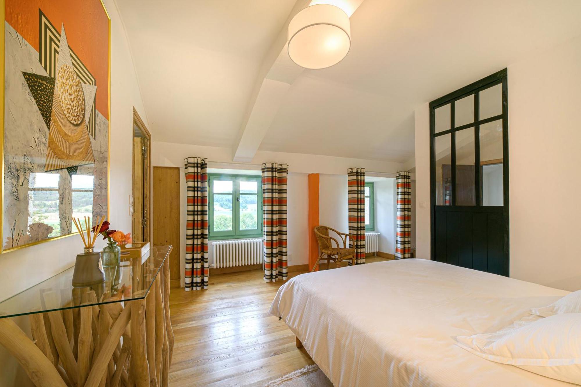 Manoir Le Moulinal47 - Vue Panoramique Otel Courbiac Dış mekan fotoğraf