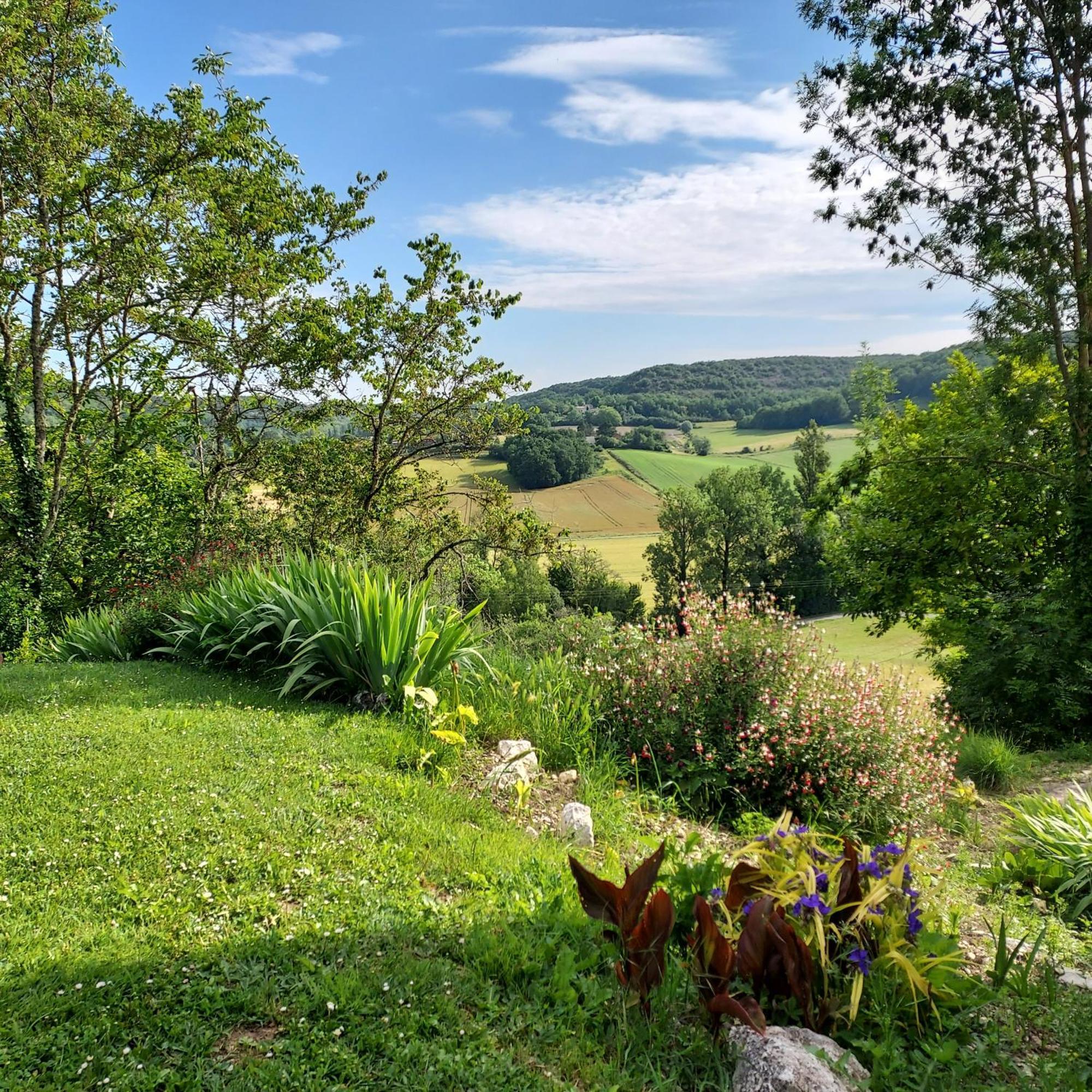 Manoir Le Moulinal47 - Vue Panoramique Otel Courbiac Dış mekan fotoğraf